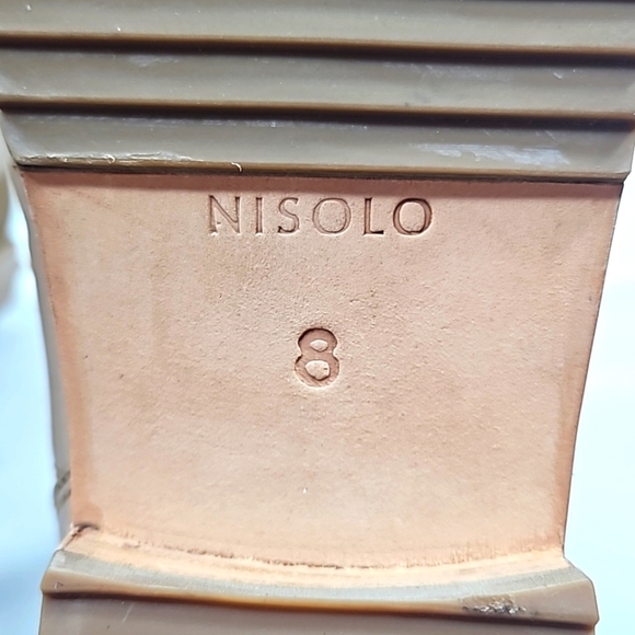 Nisolo Tan Leather Womens Ankle Boots Size 8 - Picture 7 of 8